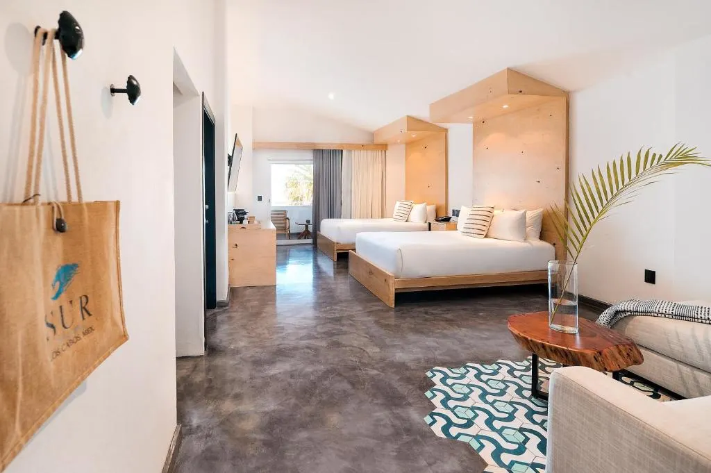Bahia Hotel and Beach House hotel room for a piece on the best all-inclusive resorts in Cabo