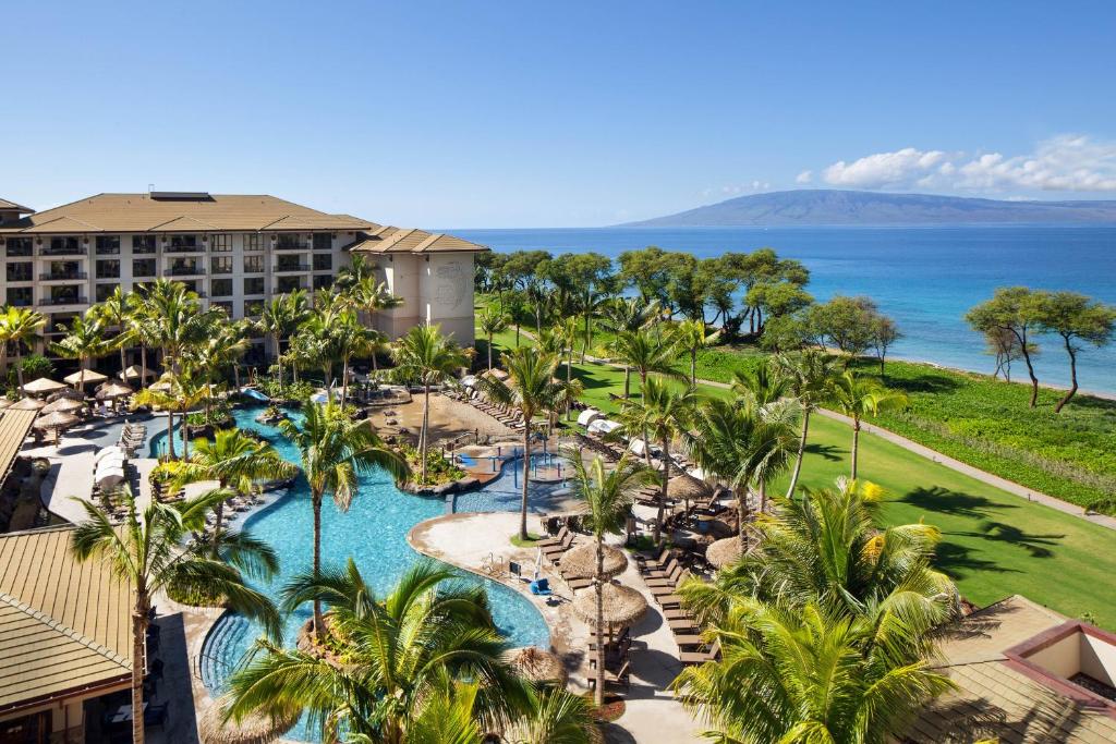 The Westin Nanea Ocean Villas, Ka'anapali, a top pick for the best hotels in Maui, pictured from the balcony