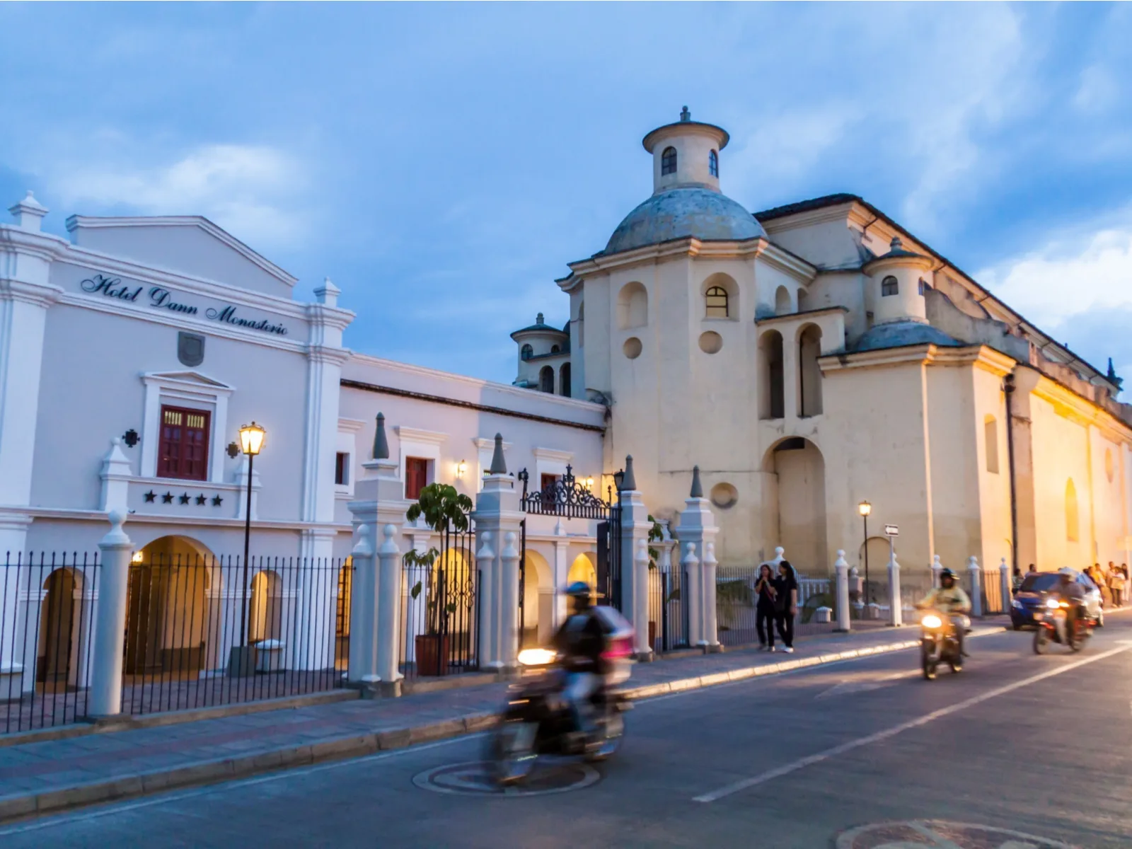San Francisco church in colonial city Popayan, Colombia for a post titled Is Colombia Safe