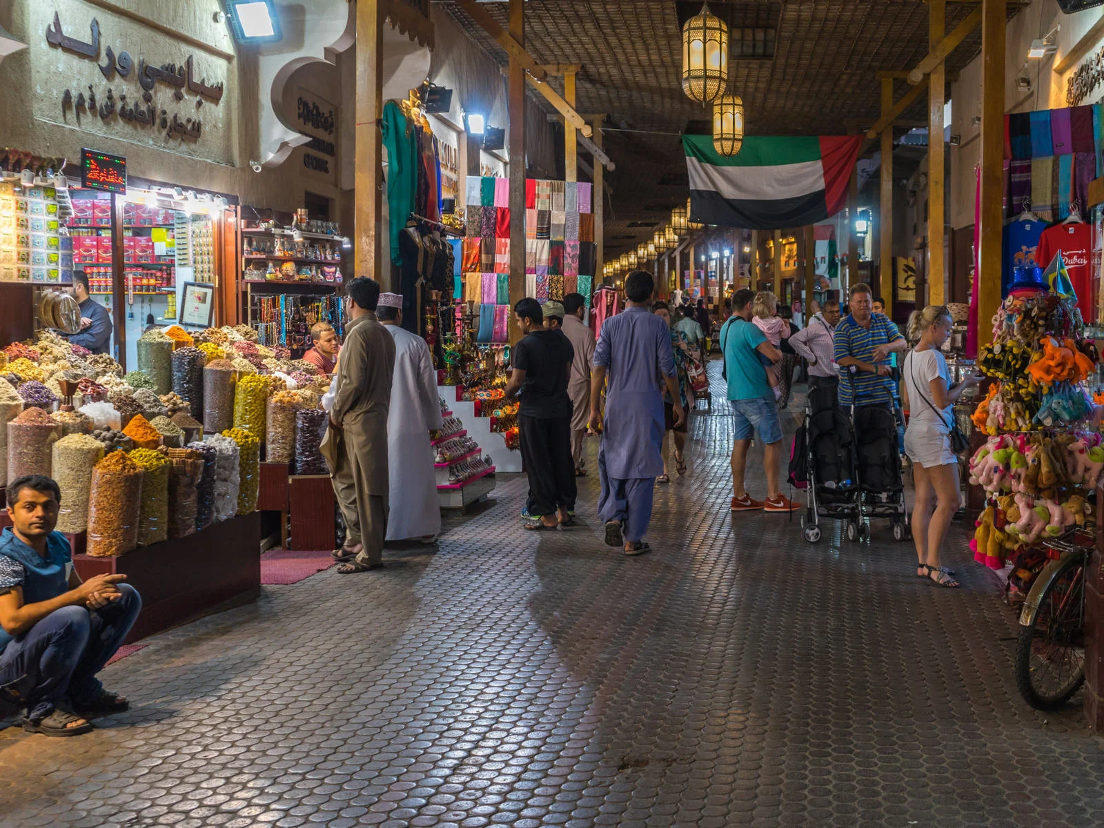 Market in UAE for a post named Is Dubai Safe to Visit