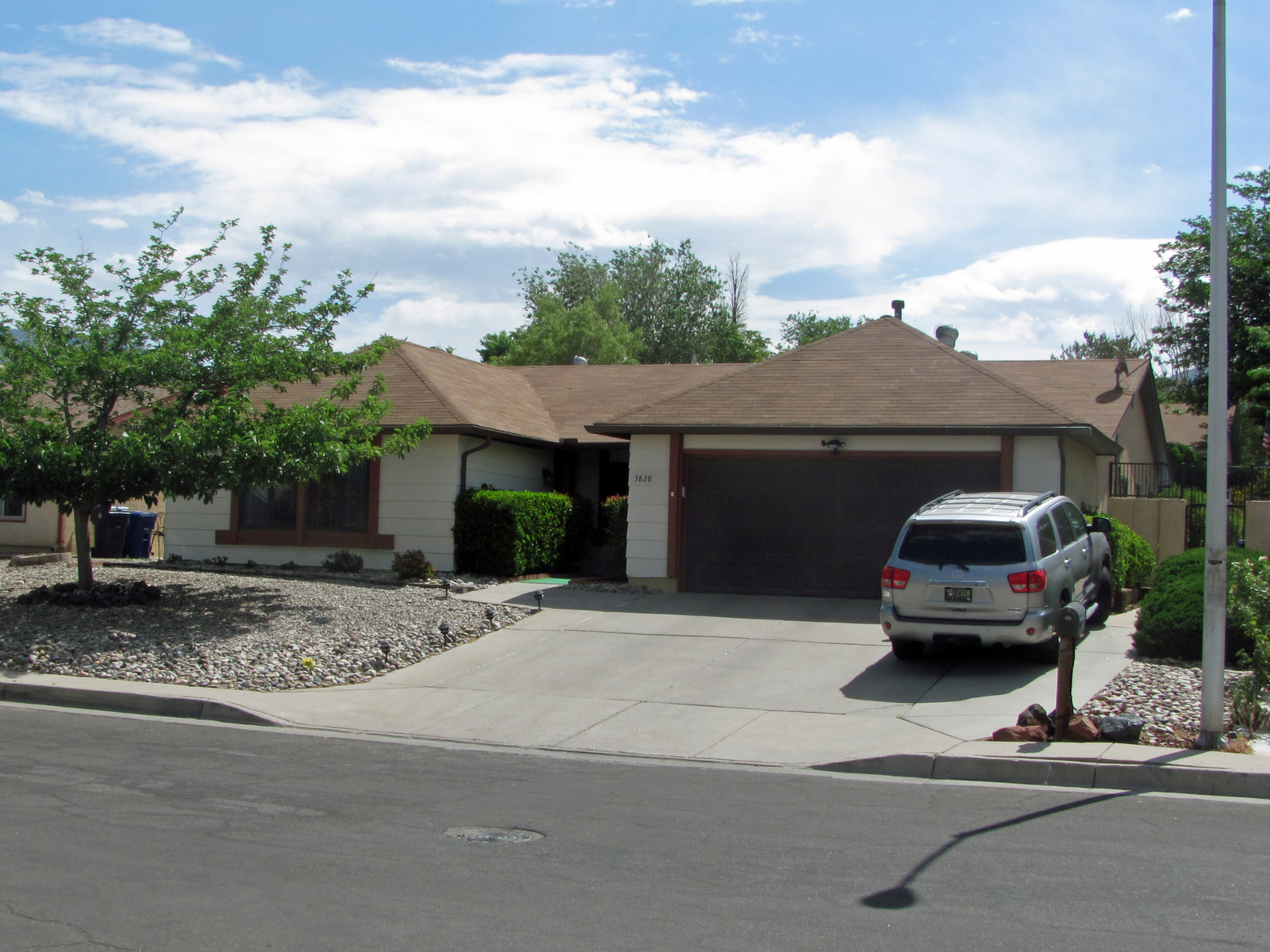 ALBUQUERQUE, NEW MEXICO, USA - May 22, 2014: Filming location of Breaking Bad television series: Walter White home house for a post on whether or not Albuquerque NM is safe to visit