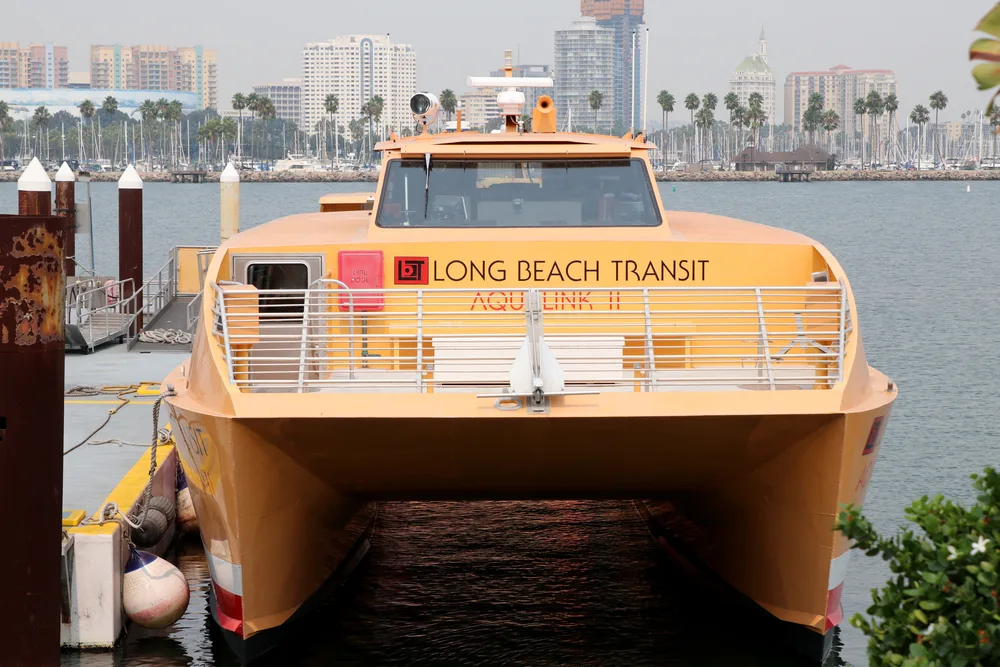 Long Beach Transit Aqua Link II for a guide titled Is Long Beach California Safe to Visit