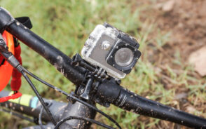 For a piece on the best GoPro alternatives, an action cam strapped to a bicycle