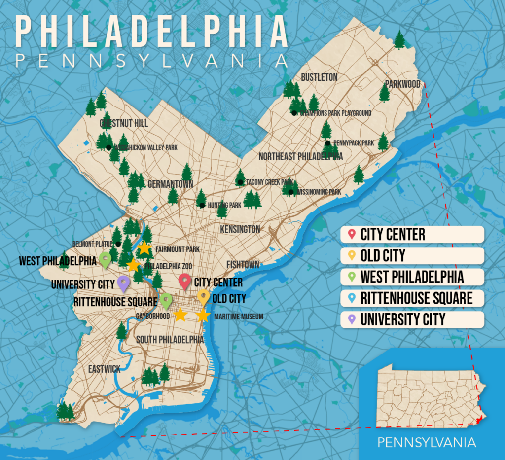 📍 Where to Stay in Philadelphia in 2024 | Best Areas & Hotels