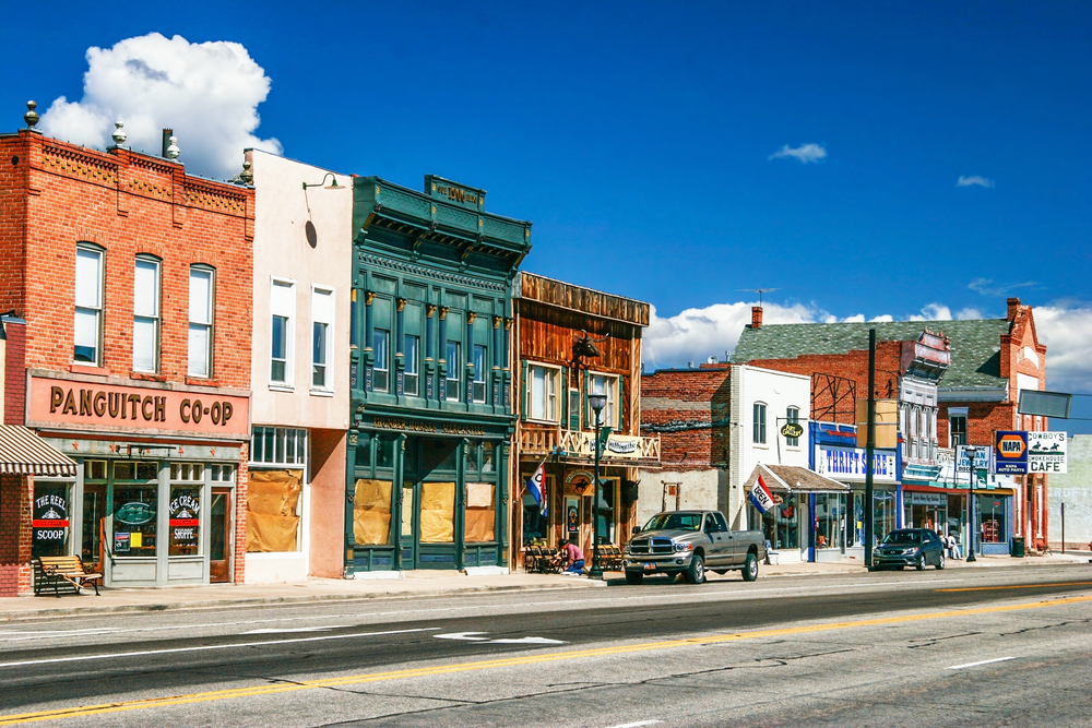 Photo of an old part of Panguitch, one of the best places to stay when visiting Bryce Canyon