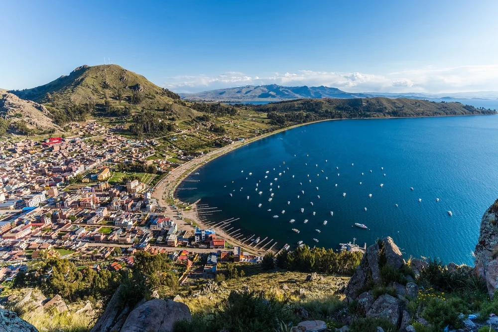 Copacabana at Lake Titicaca as an example of why you should visit Bolivia