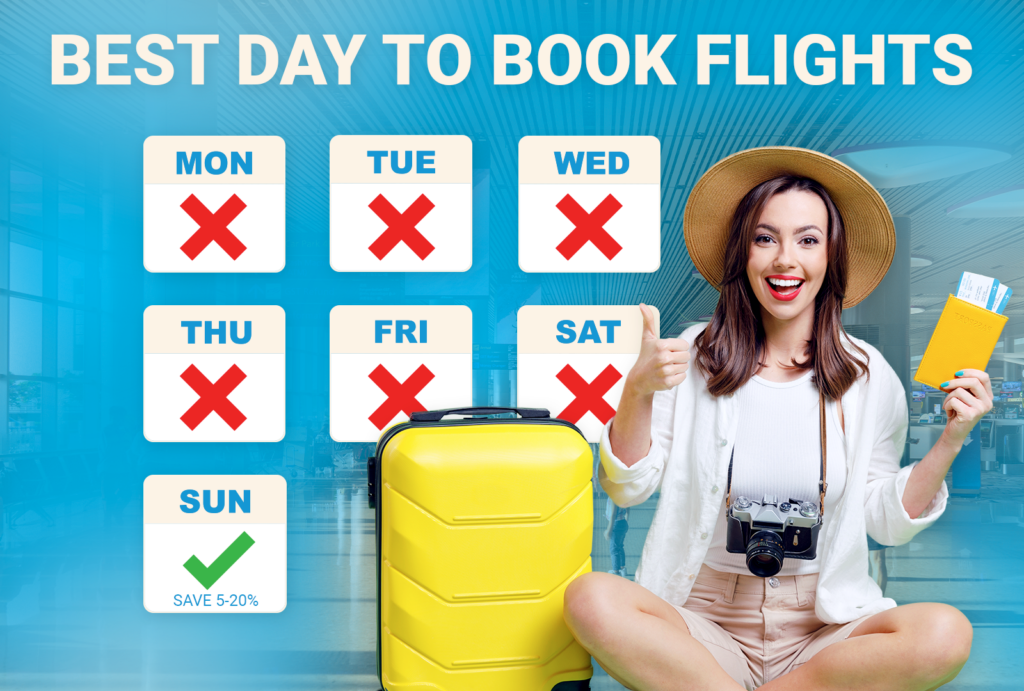 The Best Day to Book Flights in 2023 Is It Still Sunday? Travellers