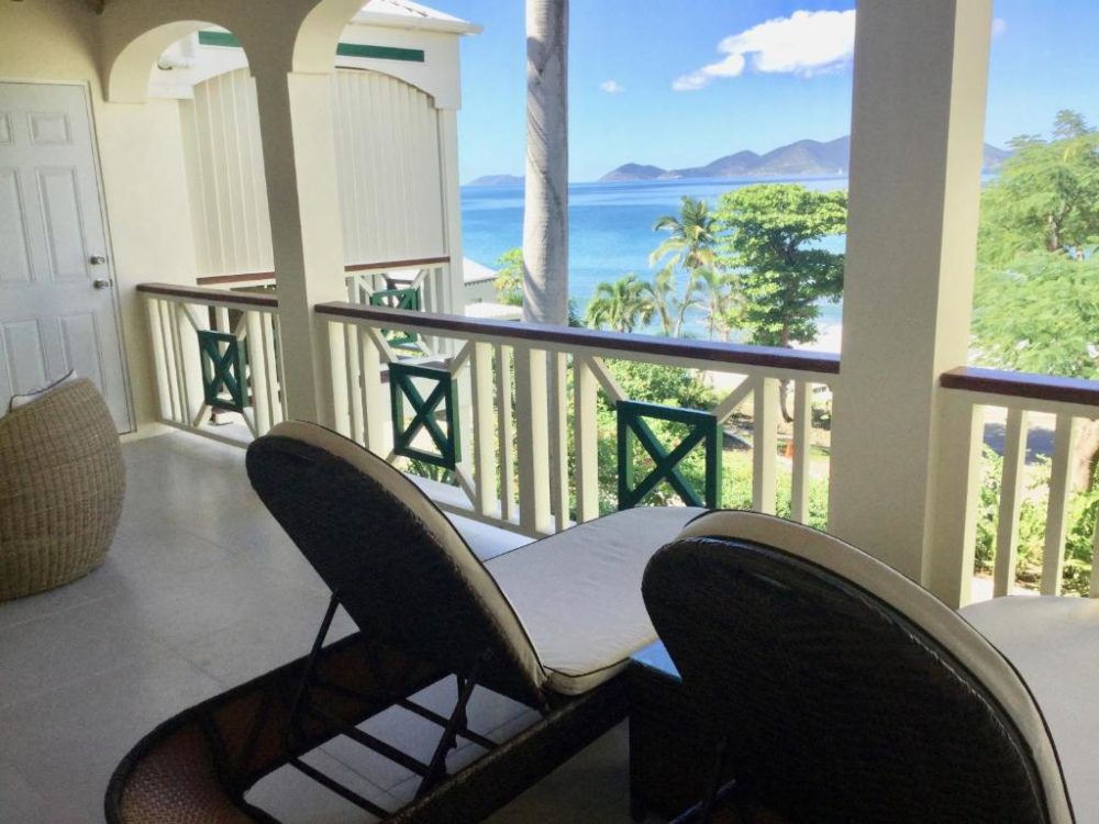 Room view of the budget resort in Tortola, one of the best resorts in the Virgin Islands