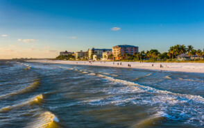 view of the fishing pier in Fort Myers in Florida pictured during the best time to visit