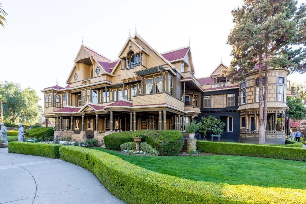 Image of the Winchester Mystery House, one of the best places to visit in Northern California