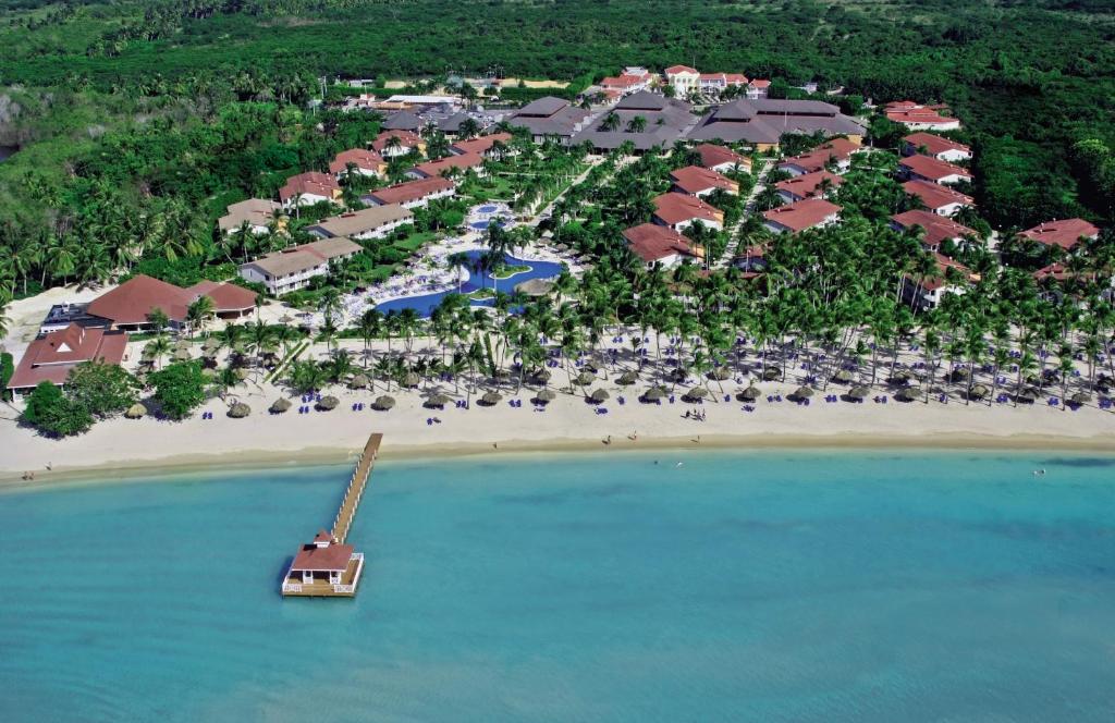 Aerial image of the Bahia Principe Grand, La Romana, one of our favorite all-inclusive resorts in the Caribbean