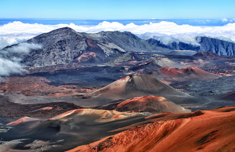 Tourist view of the Halaekala Volcano in Maui, one of the best places to visit in Hawaii
