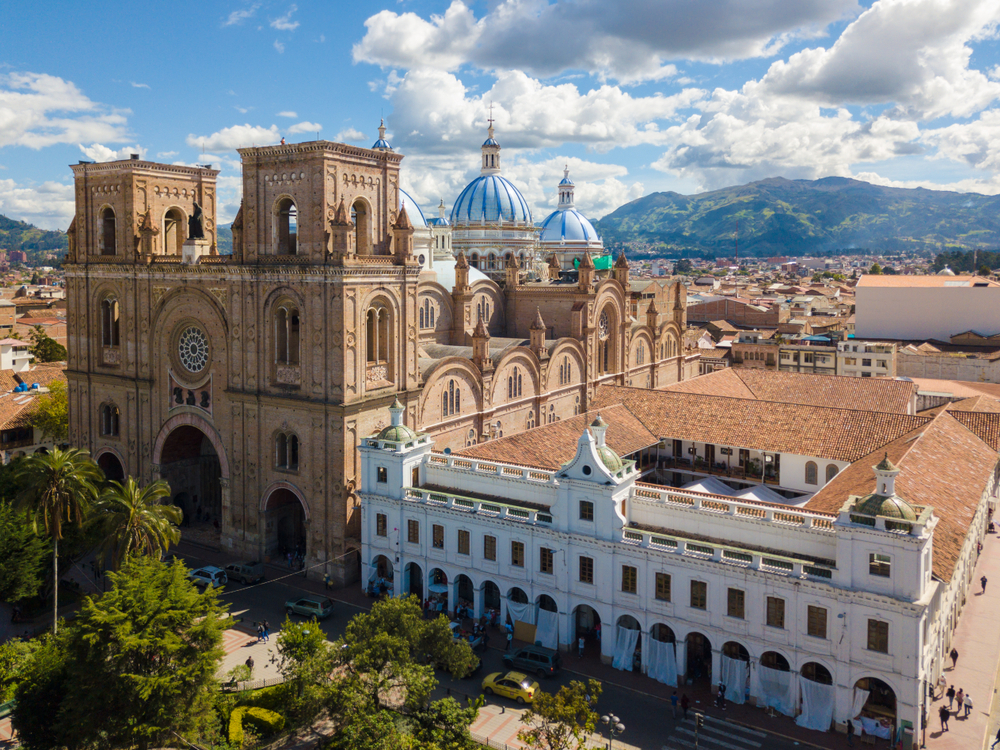 Image of the breathtaking and historic Cathedral of the Immaculate Conception in Cuenca