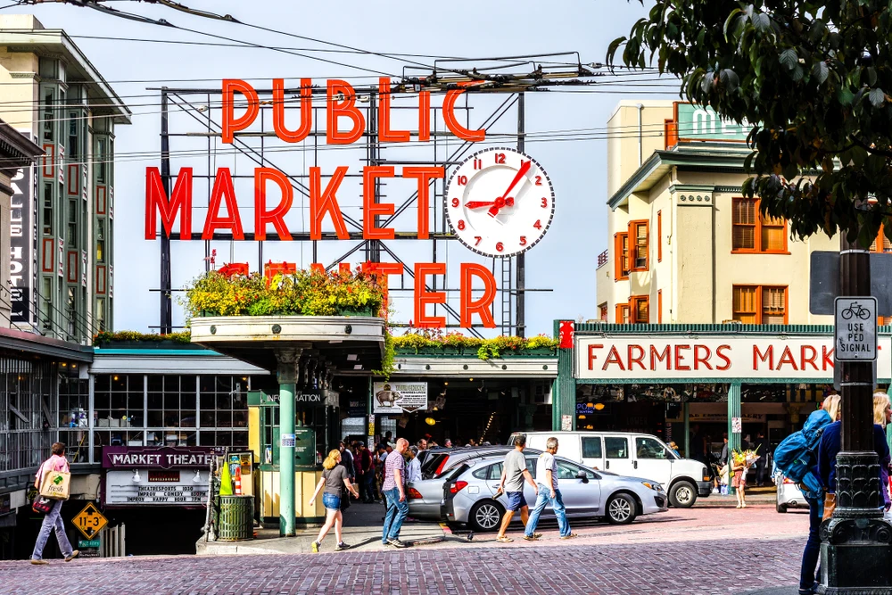 Image of the Public Square Market in Seattle