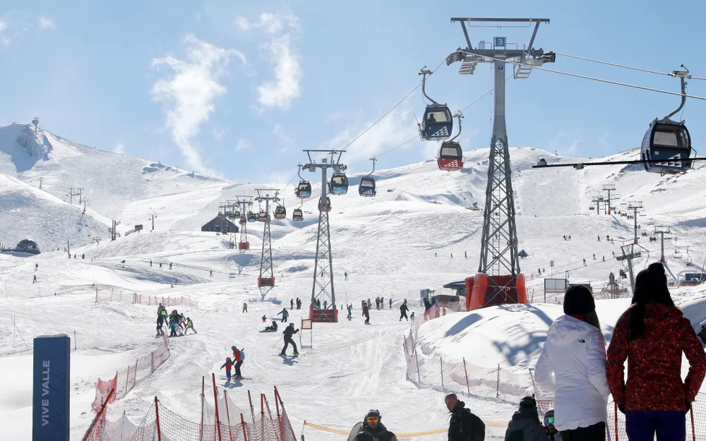 Valle Nevado in Santiago, one of the best places to visit in Chile