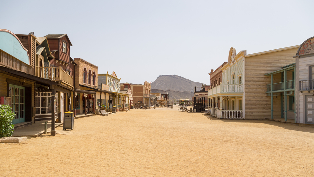 Western set in Almeria Spain, listed as one of the best places to visit in Spain