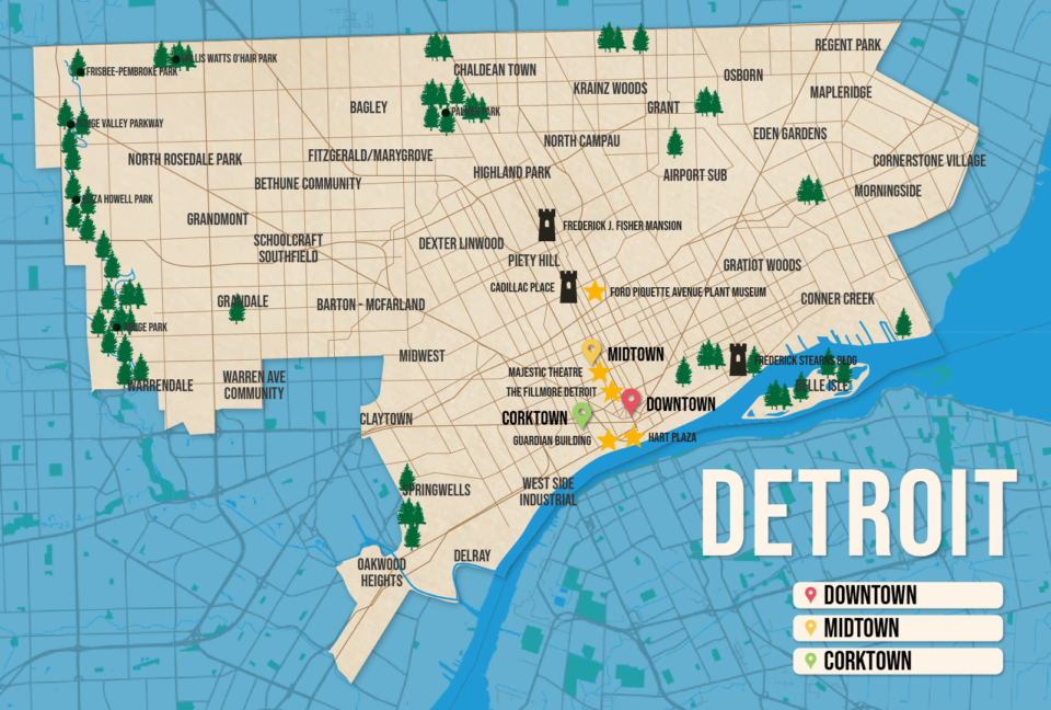 📍 Where to Stay in Detroit in 2024 Best Areas & Hotels