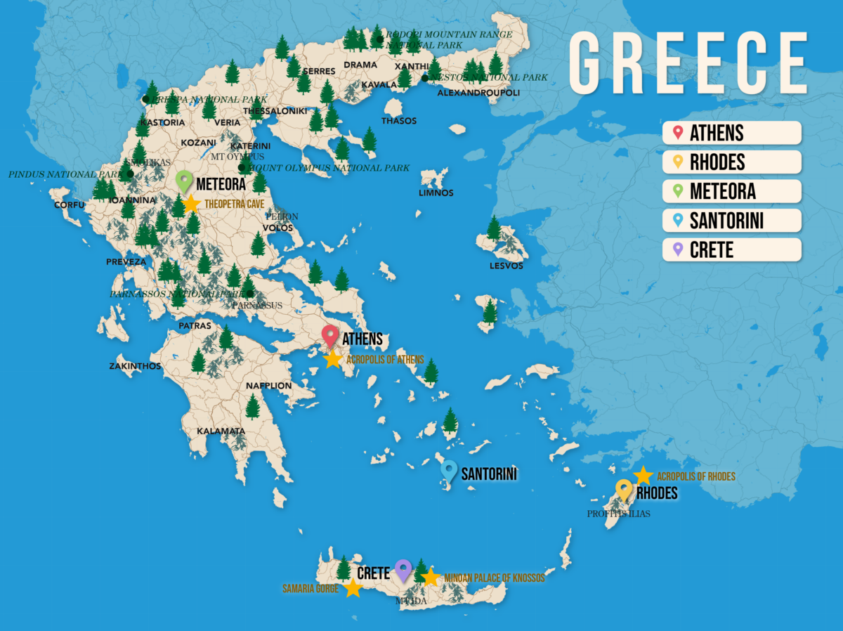 📍 Where to Stay in Greece in 2024 | Best Areas & Hotels