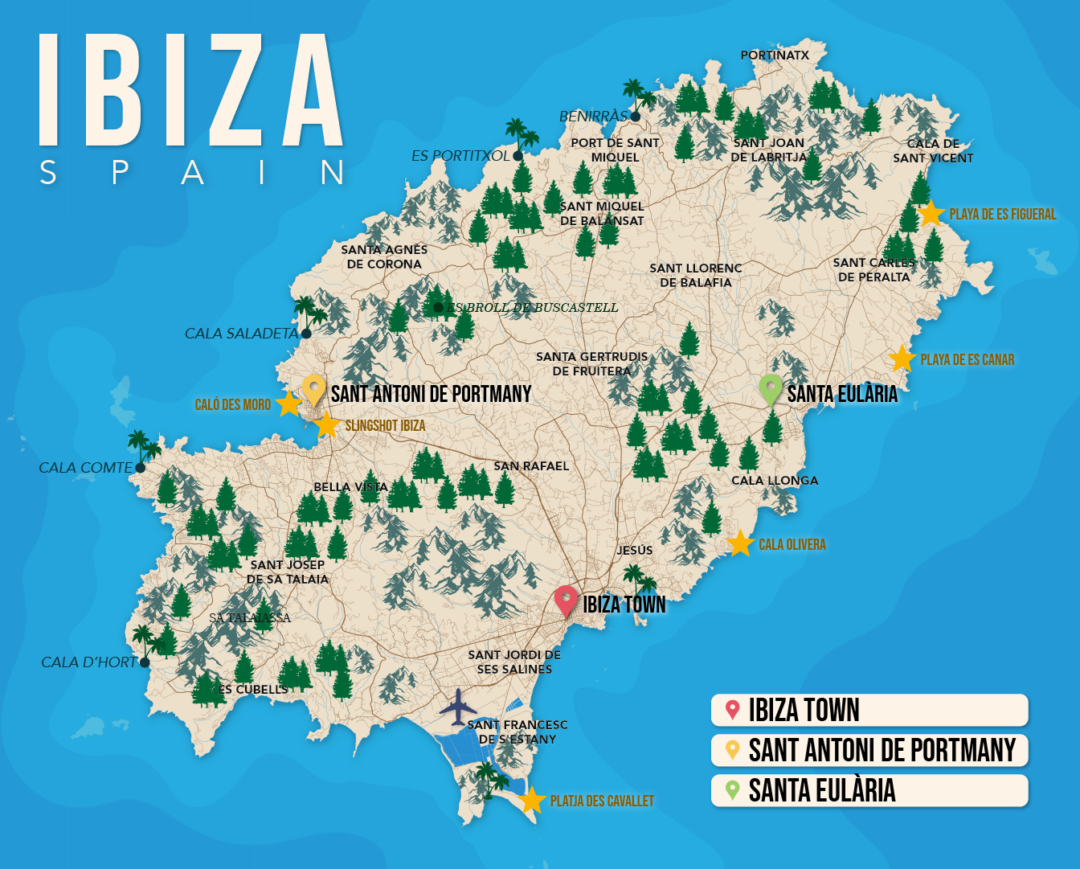 📍 Where to Stay in Ibiza in 2024 | Best Areas & Hotels