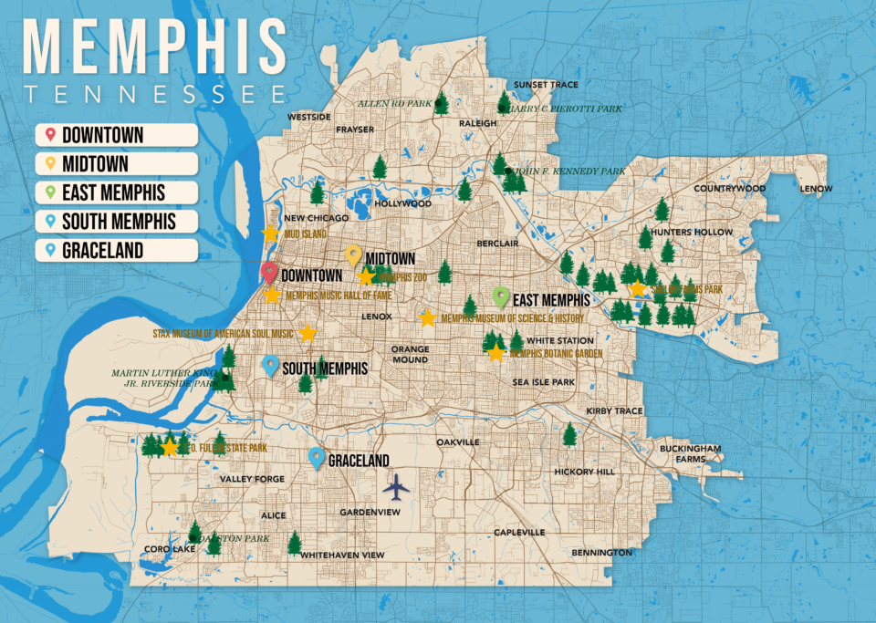 📍 Where To Stay In Memphis In 2024 | Best Areas & Hotels