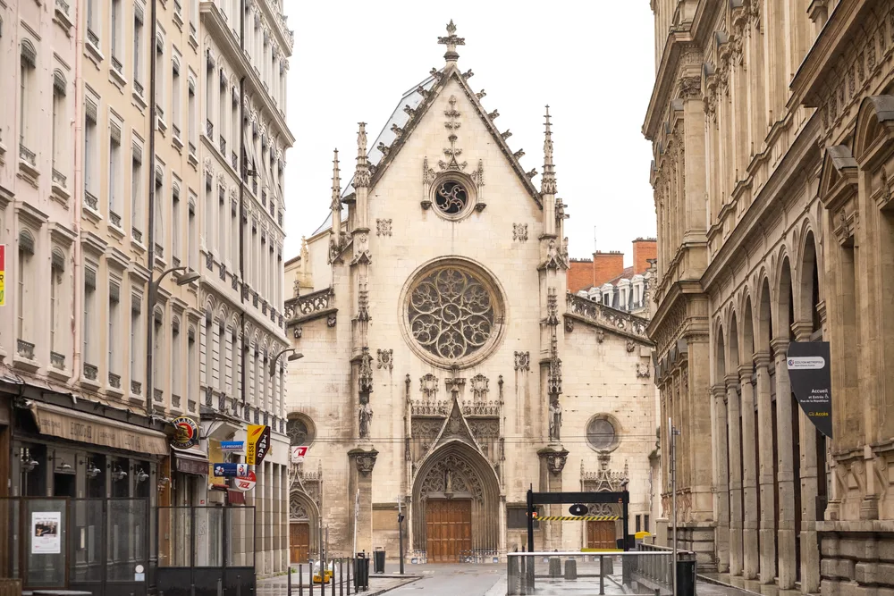 Saint Bonaventure Church in La Presqu'île, one of our top picks when considering where to stay in Lyon