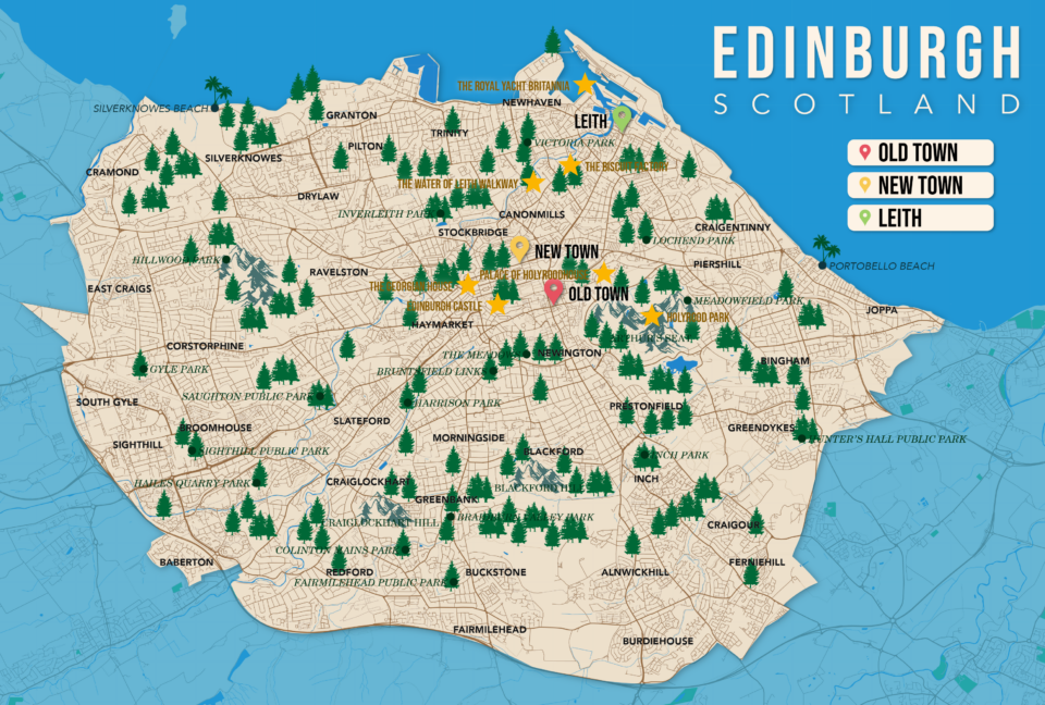 Where To Stay In Edinburgh In 2024 Best Areas Hotels   Best Parts Of Edinburgh 960x648 