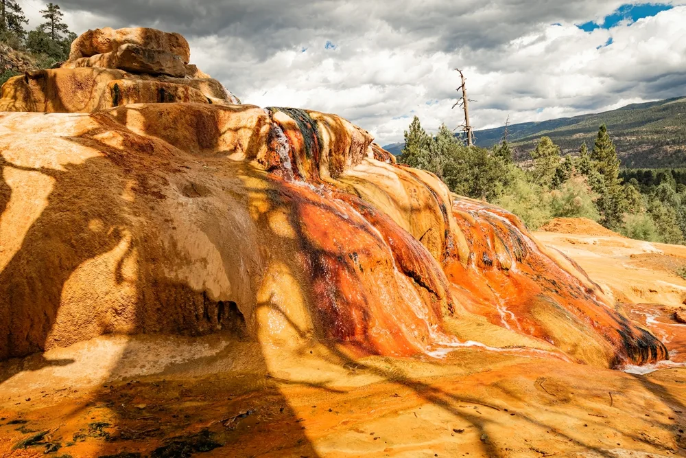 Pinkerton Hot Springs pictured in Durango Colorado, as seen during the overall best time to visit