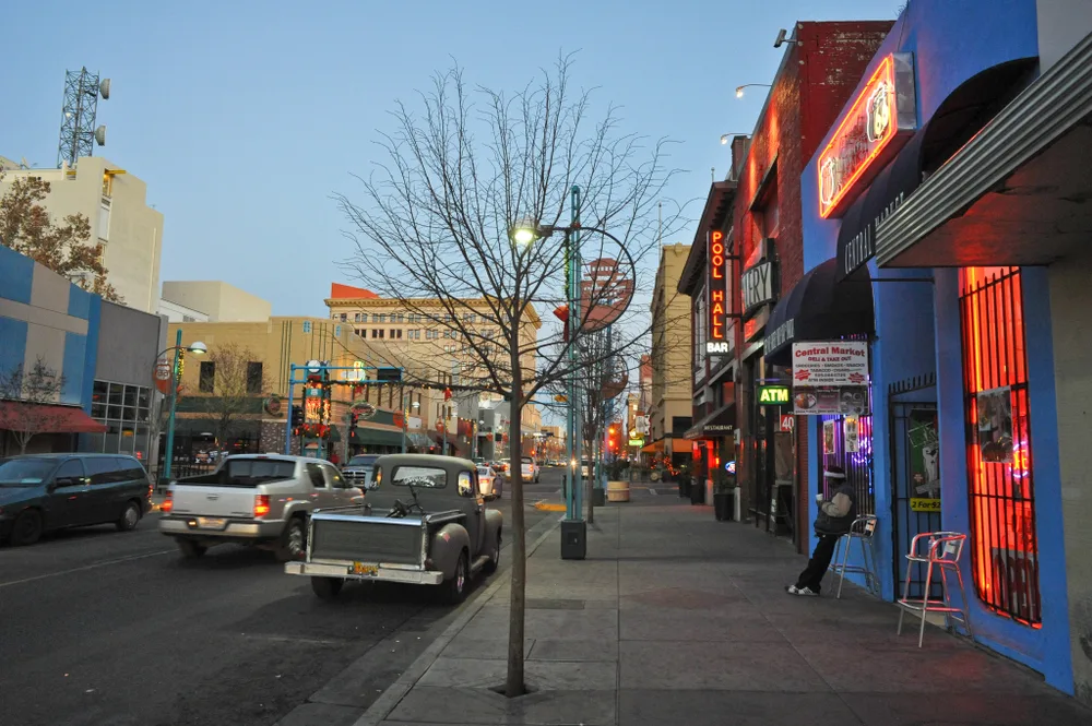 Photo of downtown Albuquerque pictured for a guide to whether or not the city is safe to visit