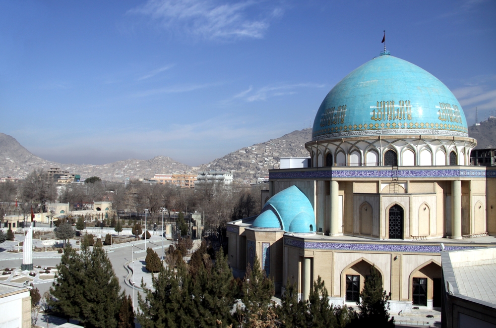 Blue mosque in Kabul for a guide to the best time to visit