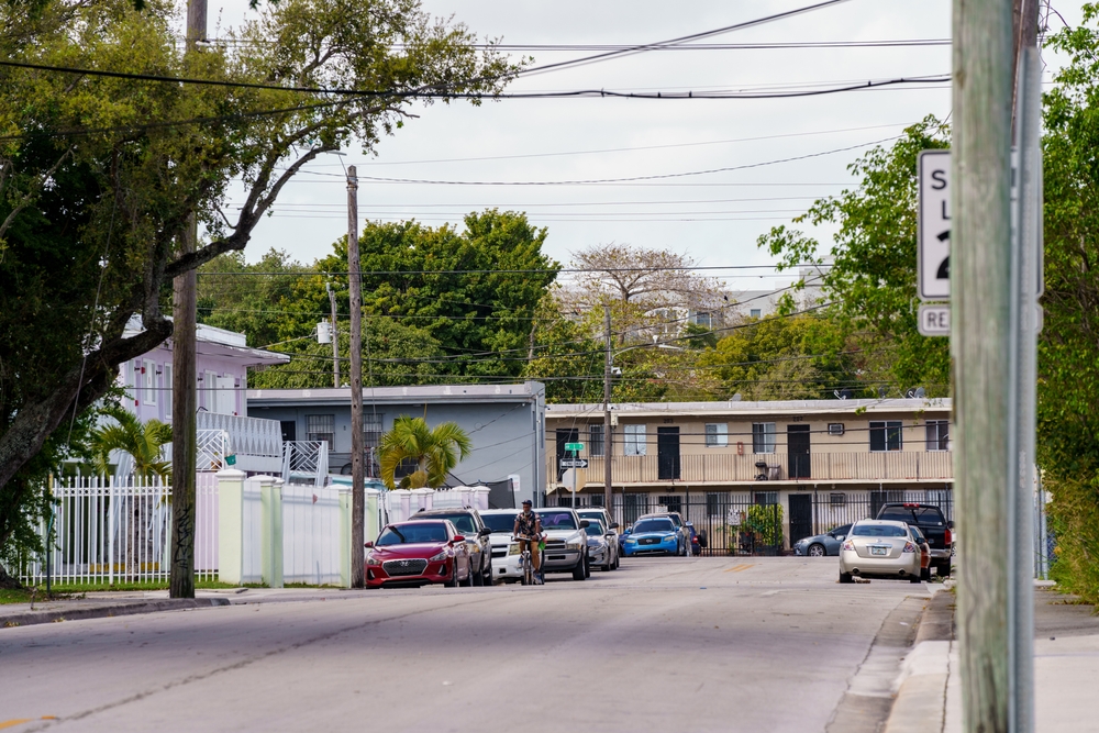 Photo of a few run down buildings in Overtown Miami for a guide to whether the city is safe to visit