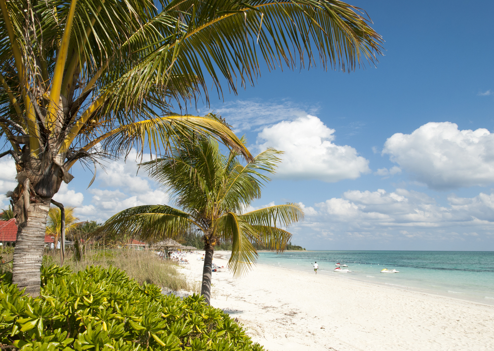 Photo of Taino Beach in Freeport on one of the biggest Caribbean islands, Grand Bahama