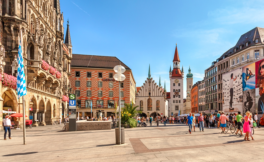 Photo of Old Town Hall at Marienplatz Square pictured during the overall best time to visit Munich