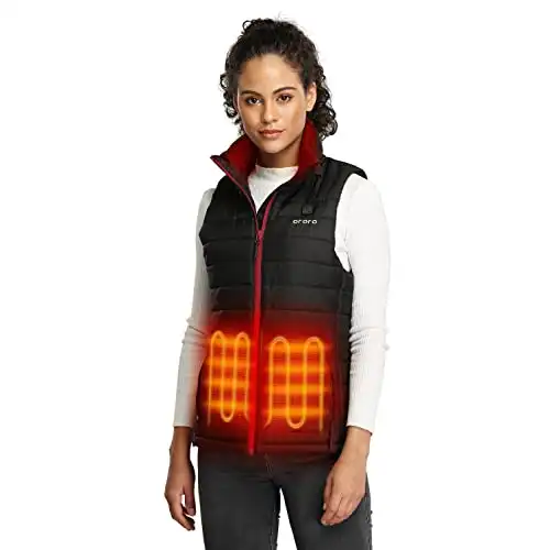 ORORO Women's Lightweight Heated Vest