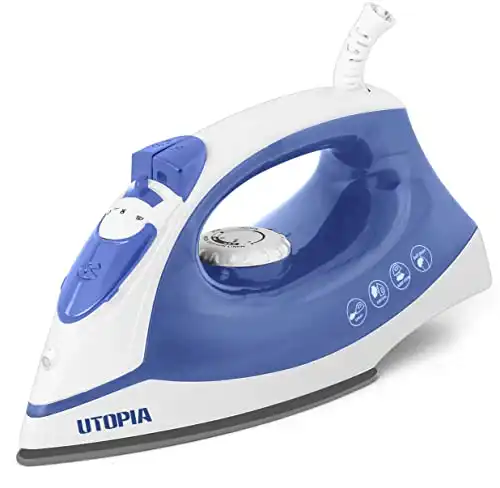 Utopia Home Steam Iron for Clothes