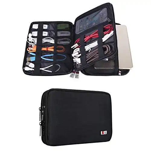 BUBM Double Layer Electronics Organizer