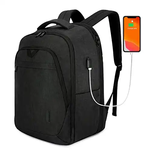 BAGSMART Expandable School Backpack