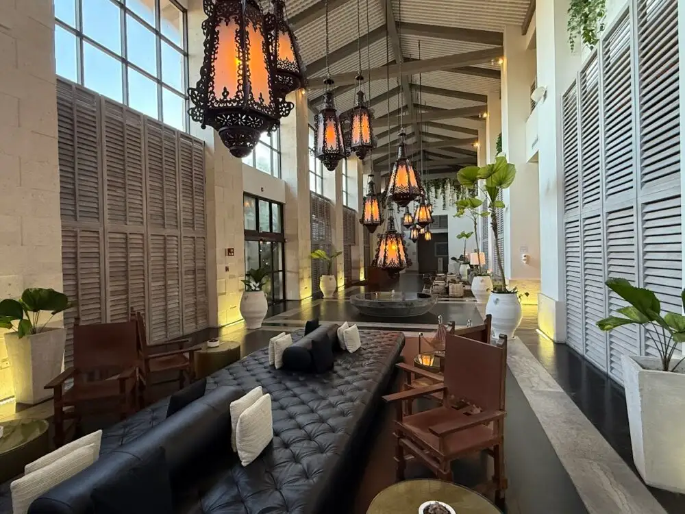 Lobby at UNICO Riviera Maya