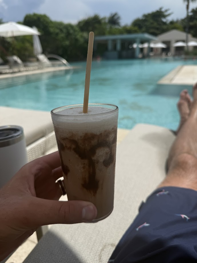 Mudslide at the Tranquilo pool at Unico riviera maya