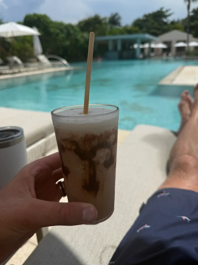 Mudslide at the Tranquilo pool at Unico riviera maya