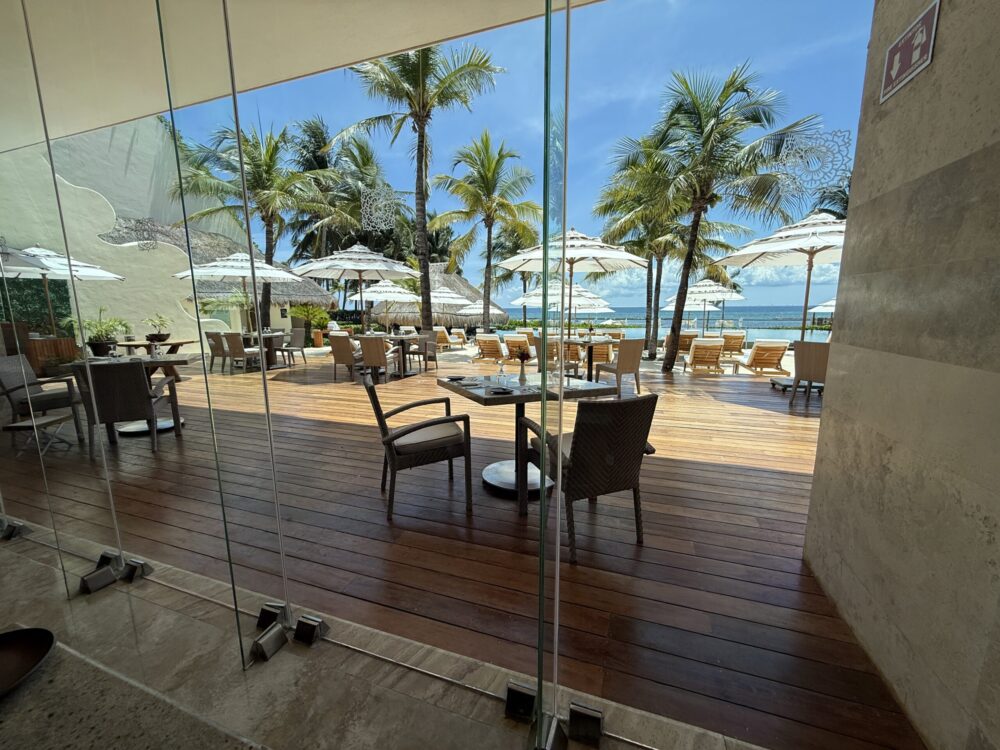 Bistro view at Grand Velas Riviera Maya