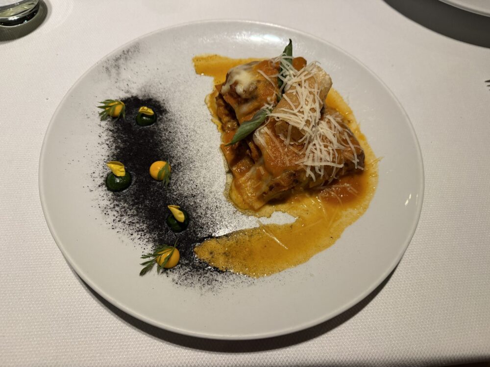 This pasta dish was amazing