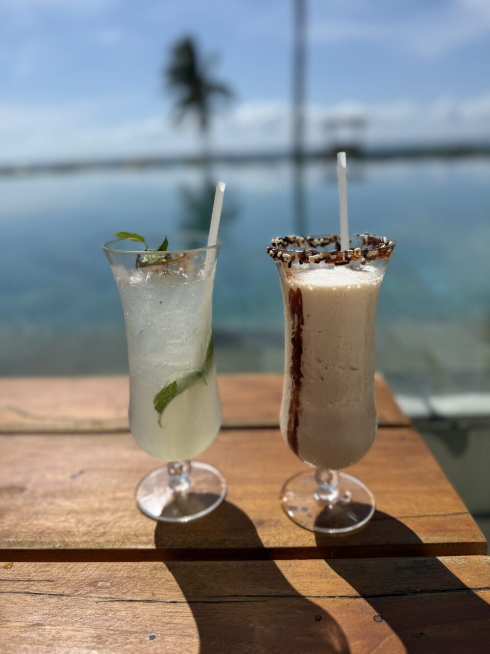 Mudslide and vodka soda