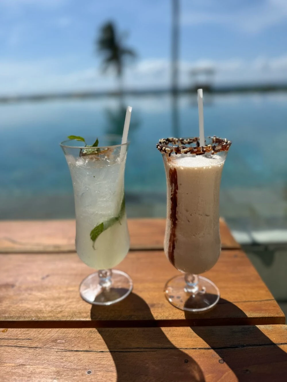 Mudslide and vodka soda