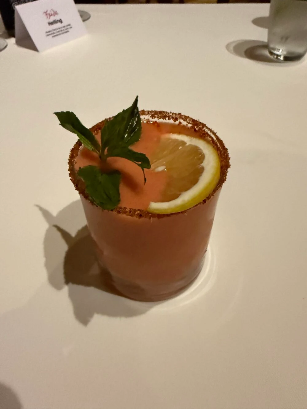 Of course I had to get an Old Fashioned