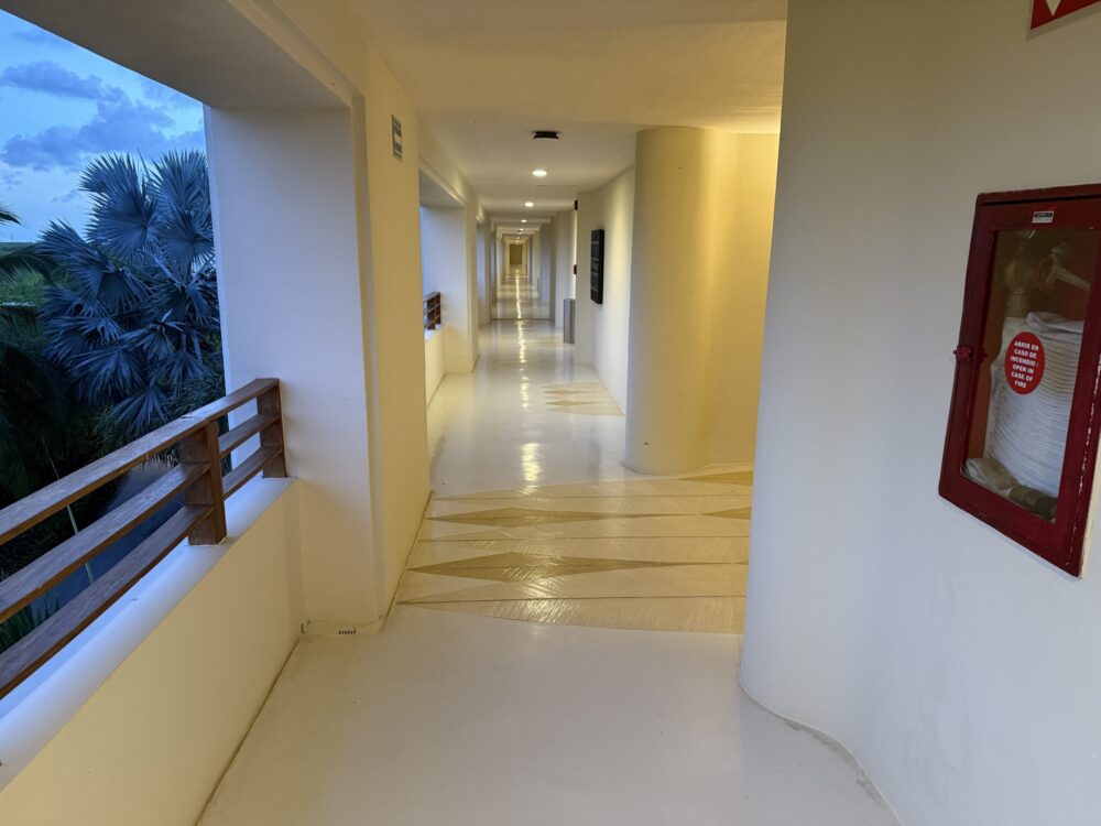 Hallway at the Grand Velas Riviera Maya